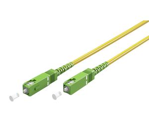 Goobay 59643 câble InfiniBand et à fibres optiques 15 m SC FTTH Jaune