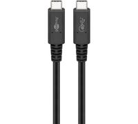 Goobay 60200 câble USB USB4 Gen 3x2 1 m USB C Noir