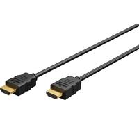 Goobay 60627 Essential Câble HDMI™ haute vitesse avec Ethernet, 15 m, noir - 4K/60Hz