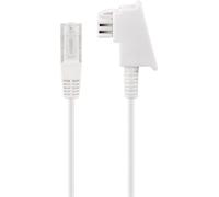 Goobay 60678 Câble routeur DSL/VDSL, 40 m, blanc - conducteur cuivre (CU), prise TAE-F > prise RJ45 (8P2C)