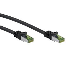Goobay 61095 câble de réseau Noir 3 m Cat8.1 S/FTP (S-STP)