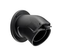 goobay 61142 Support Mural de Type 2 pour câbles de Recharge pour véhicules électriques/Support coudé pour câbles EV/Organisateur de câbles/Support de câbles pour Prise de Charge