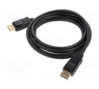 Goobay 61712 câble DisplayPort 2 m Noir