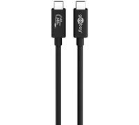 Goobay 61716 câble USB USB4 Gen 3x2 0,7 m USB C Noir