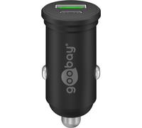 Goobay 61739 chargeur d'appareils mobiles Smartphone Noir Allume-cigare Charge rapide Intérieure