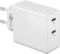 goobay 61758 Chargeur Dual Port USB-C 36W / Chargeur Rapide PD/Universal USB Power Supply/Connecteur de Charge/Fast Charger pour