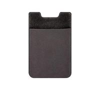 Goobay 63514 Pochette Cartes de Crédit/Cartes de Visite pour Smartphones, Noir, 90mm Longueur, 55mm Largeur