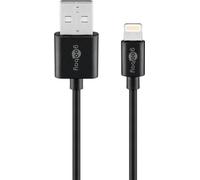 Goobay 63523 câble Lightning 1 m Noir
