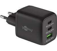 Goobay 64753 chargeur d'appareils mobiles Casques, Smartphone, Tablette Noir Secteur Charge rapide Intérieure