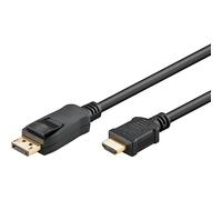 GOOBAY 64843 - DP 1.2 sur prise HDMI 2.0 A, 4K à 60 Hz, 3 m