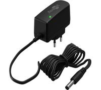 Goobay 64974 Adaptateur secteur 12 V (7,2 W / 0,6 A), noir, 1,8 m - avec prise DC 5,5 mm x 2,5 mm
