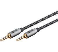 Goobay 65274 Câble Audio 2 M Trs 3,5 Mm Gris