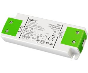 Goobay 65586 Transformateur LED 700 mA/20 W/LED Transformateur pour courant constant/Pilote LED Source de courant constant/Transformateur d'éclairage intérieur/bloc d'alimentation