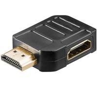 goobay 65750 Adaptateur HDMI coudé 270 degrés/Contacts dorés/Angle 270° / 8K @ 60 Hz, 4K @ 120 Hz / 48 Gbits/eARC, HDR