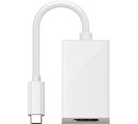 Goobay 66257 Adaptateur USB-C™ DP, blanc, blanc, 0.2 m - USB-C™ mâle > DisplayPort femelle