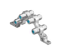 Goobay 67006 4-Port Bloc de Mise à la Terre F