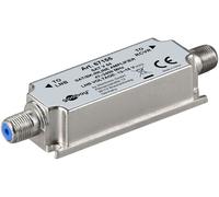 Goobay 67155 Amplificateur d'antenne SAT/BK 47 MHz - 2400 MHz, 1 pc. dans un sachet plastique - Amplificateur de proximité de ligne pour augmenter les signaux