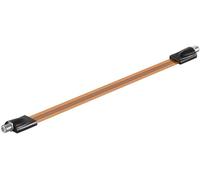 Goobay 67246 Câble Passe Fenêtre Sat, Extrêmement Plat, 0.3mm Diamètre De La Gaine Du Câble, 0.5m Câble Longueur