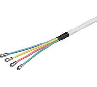 Goobay 67330 80 dB Câble Coaxial Quattro avec Connecteurs-Ft, 2x Geschirmt, CCS, 10 m Longueur