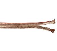 Goobay 67721 Câble de haut-parleur, 25 m Clair