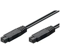 Goobay 68185 Câble de Raccordement Fire Wire 800, 9 Broches, IEEE1394b