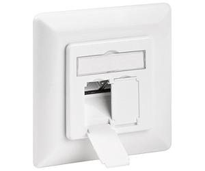 Goobay 68246 CAT 6 Boîtier Encastré, UP, Blanc