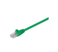 Goobay 68358 CAT 5e Câble de Liaison, U/UTP, Vert, 2m Longueur de Câble