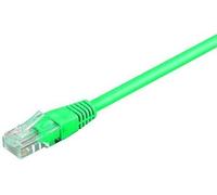 Goobay 68363 CAT 5e Câble de Liaison, U/UTP, Vert, 20m Longueur de Câble