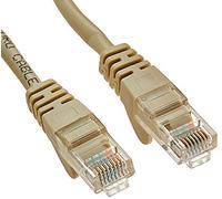 Goobay 68367 Cat 5e Câble de Liaison, U/UTP, Gris, 3m Longueur de Câble