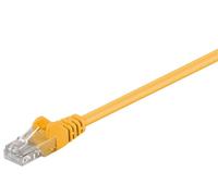 PATCH-C5U 5 GE - Câble réseau U/UTP CAT5e 5,0 m, jaune, RJ45