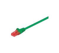 Goobay 68400 CAT 6 Câble de Liaison, U/UTP, Vert, 2m Longueur de Câble