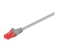 Goobay 68409 câble de réseau Gris 3 m Cat6 U/UTP (UTP)