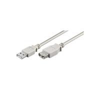 Goobay 68716 câble USB USB 2.0 3 m USB A Gris