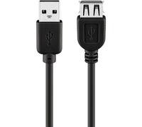 Goobay 68903 câble USB USB 2.0 1,8 m USB A Noir