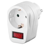 Goobay 68906 adaptateur prise d'alimentation Type F Blanc