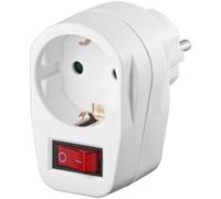 Goobay 68906 adaptateur prise d'alimentation Type F Blanc
