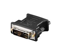 Goobay 69971 changeur de genre de câble DVI VGA Noir