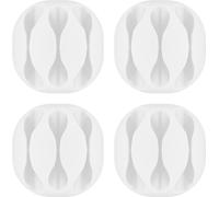 Goobay 70373 range-câbles Bureau Canal de gestion des câbles Blanc 4 pièce(s)