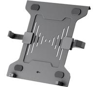 Goobay 70817 Basic Support d'ordinateur portable pour bras d'écran, noir - pour ordinateurs portables de 10 à 15,6 pouces (25 - 40 cm), max. 4,5 kg, à monter sur un support d'écran