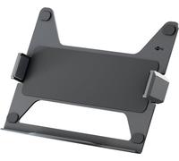 Goobay 70818 Basic Deluxe Support pour ordinateur portable pour bras d'écran, noir - pour ordinateurs portables de 11,6 à 17,3 pouces (29 - 44 cm), max. 9 kg, à monter sur un support d'écran