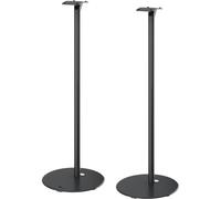 Goobay 71195 support de haut-parleurs Sol Aluminium, Acier Noir