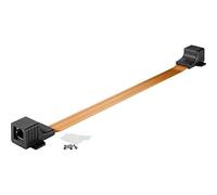 Goobay Câble passe-fenêtre 71411 RJ45 ultra-fin 25 cm