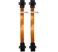 goobay 71411 Câble Passe Fenêtre RJ45 Ultra fin 0.25m (Lot de 2)