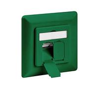 Goobay 71574 Boîtier Encastré CAT 6 (UP), Vert