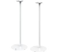Goobay Pied pour enceinte Sonos Era 100 – 71,5 cm, acier blanc, gestion des câbles, 3 kg