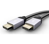 Goobay 72243 Câble DisplayPort 1.2 - Résolutions 3D et Ultra HD jusqu'à 4K @ 50/60Hz (2160p) pour moniteurs, ordinateurs portables, projecteurs, etc. - Transmission du signal améliorée - 3m