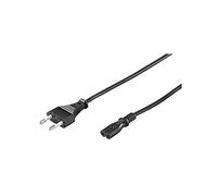 Goobay 72277 Cordon D'Alimentation UE, 1.5 m Longueur, Noir