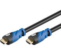 Goobay 72317 câble HDMI 1,5 m HDMI Type A (Standard) Noir, Bleu