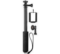 Goobay 72397 Selfie Stick pour caméra d'action/Smartphone Noir