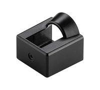 Goobay 72473 Protection Anti-Poussière pour Fiche RJ45, Noir, Paquet de 10